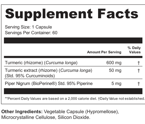 Supplement Facts for Golden Loom